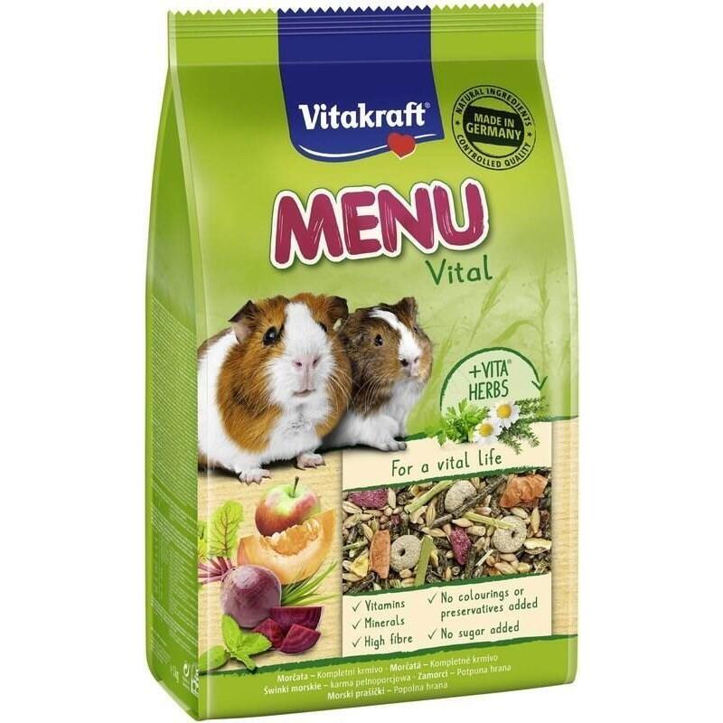 Comida Para Cobayas Vitakraft Menu Vital 1kg