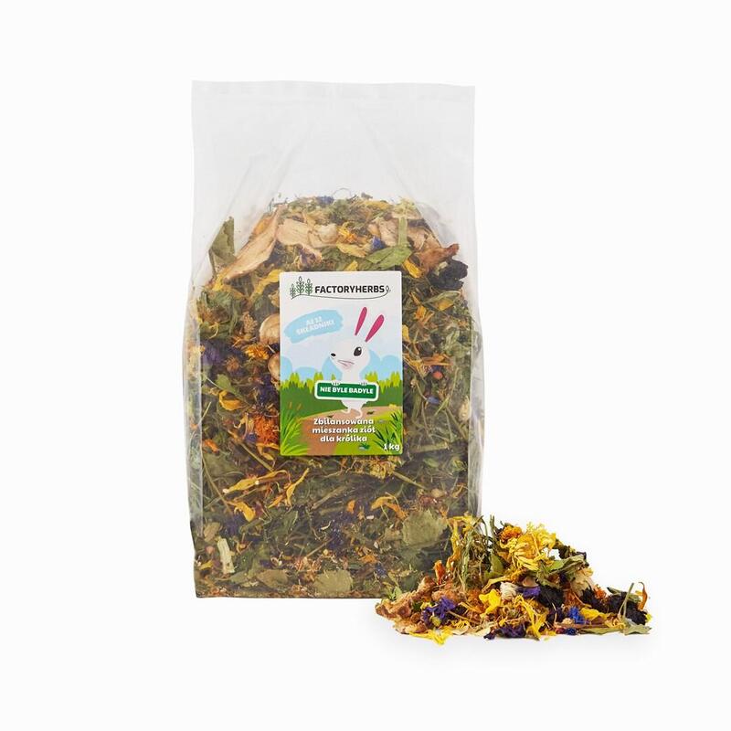 Comida Para Conejos Factoryherbs Nie Byle Badyle 1kg