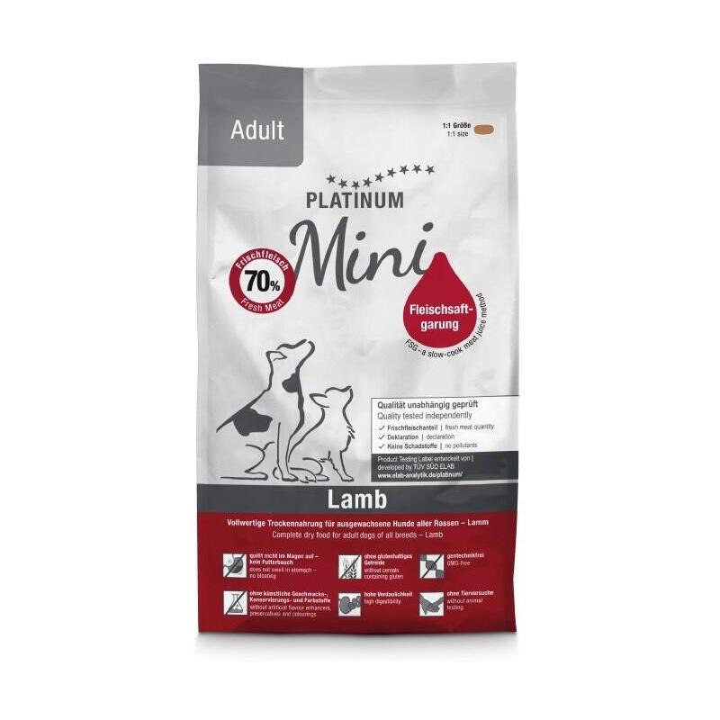 Comida Para Perros Platinum Adult Beef Mini Semihúmeda - 900g