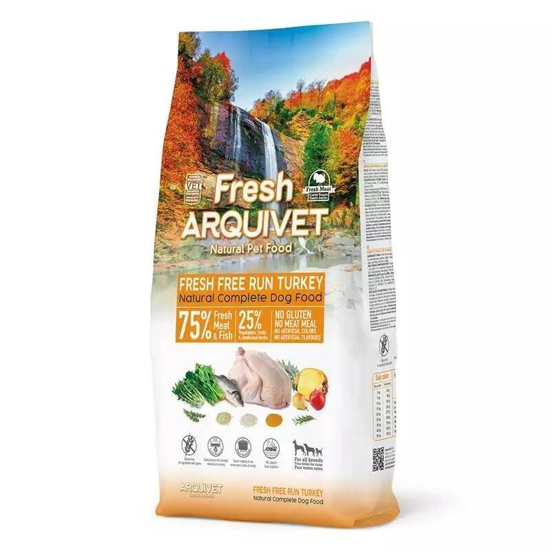 Comida Para Perros Semihúmeda Arquivet Fresh Turkey And Fish 10kg