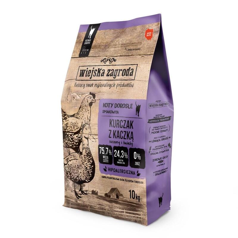 Comida Seca Para Gatos Country Farm Pollo Con Pato 10 Kg