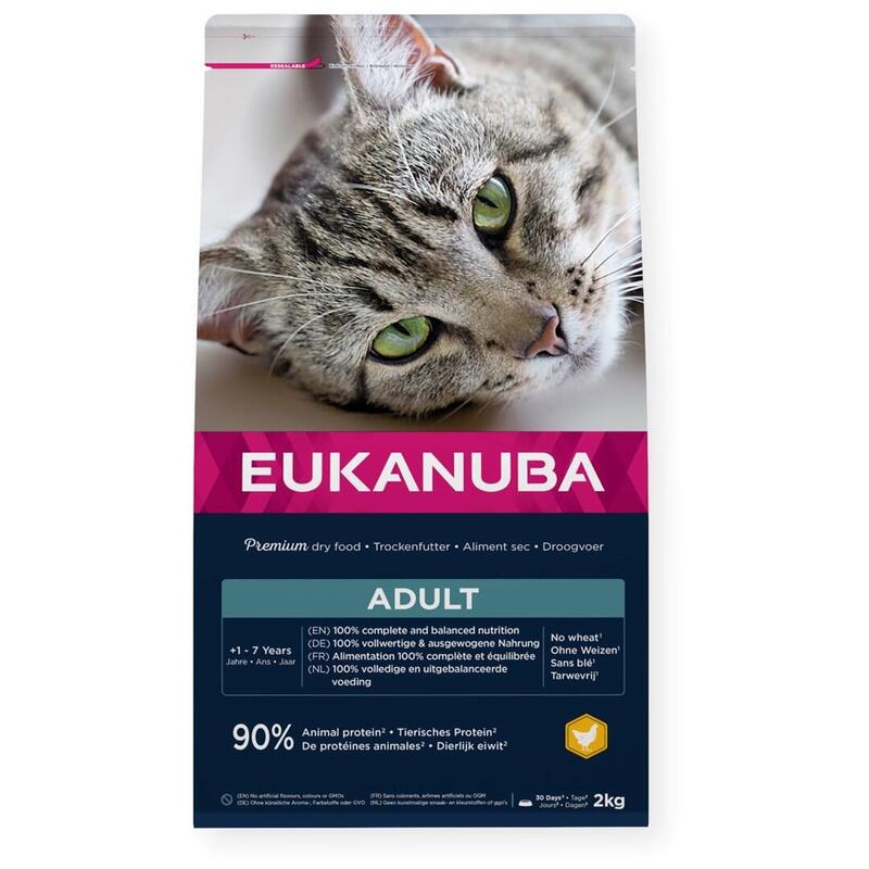 Comida Seca Para Gatos Eukanuba Adult Chicken 2kg