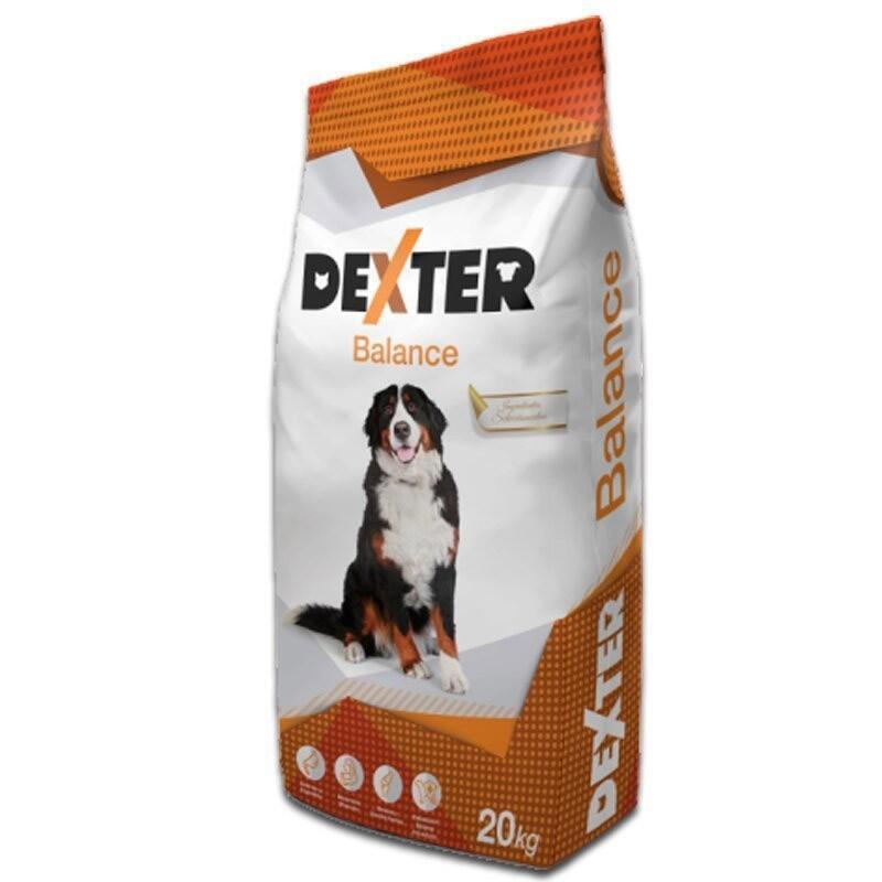 Comida Seca Para Perros Dexter Balance Con Vitaminas Para Razas Grandes 20 Kg