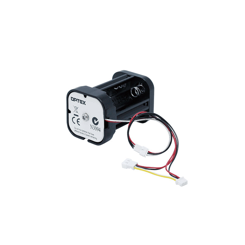Compartimento De Pilas Cr123a Para Detectores Optex De La Serie Bxs, Vxs Y Wxi