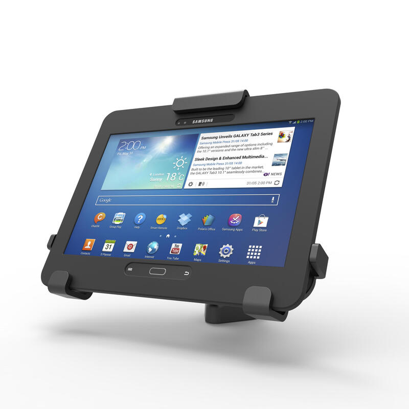 Compulocks Universal Tablet Rugged Case Mount Componente Para Montaje (Abrazadera) Para Pc Tablet Se Puede Instalar En La Pared Escritorio Para Apple 10.2-Inch Ipad Microsoft Surface Pro X Samsung Galaxy Tab Active Pro Tab Active3
