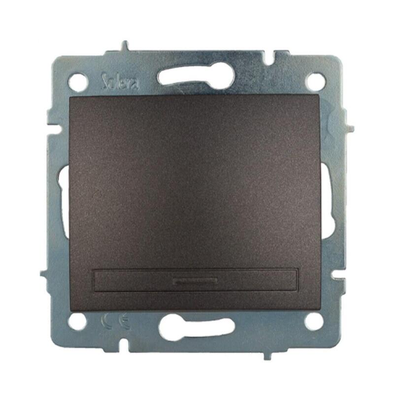 Comutador De Cruce Empotrar Sin Marco 10ax 250 V~ Grafito