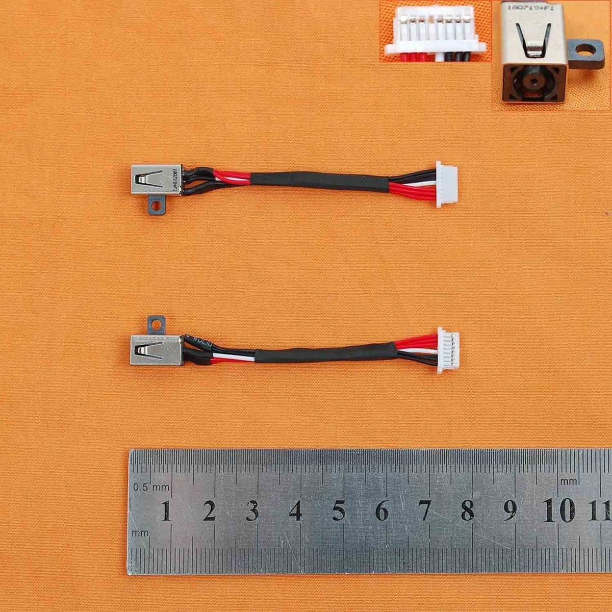 Conector Dc Jack Para Portátil Dell Inspiron 17 7778 7779 7786 7586 6Vv2 06Vv2 Pj806