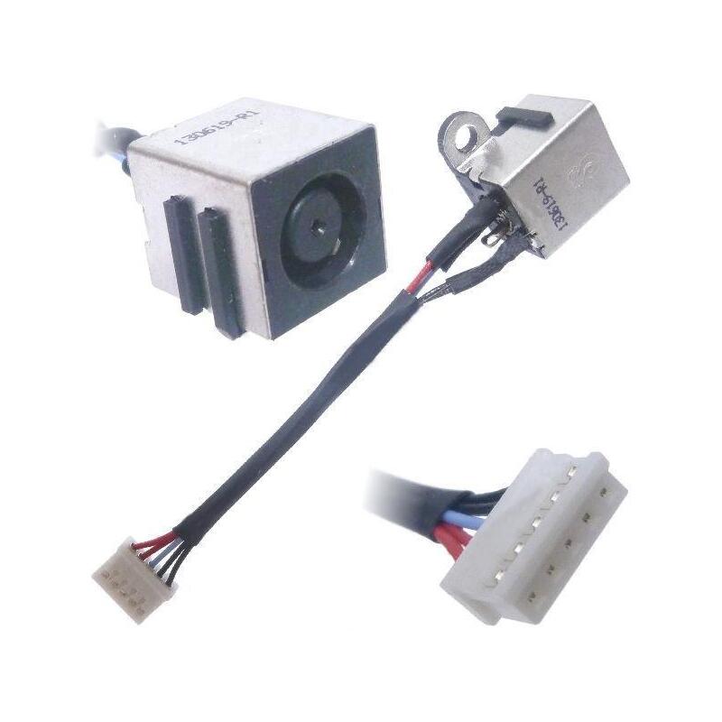 Conector Dc Jack Con Cable Para Portátil Dell
Modelos: Vostro 3460, Inspiron 5420
P Left