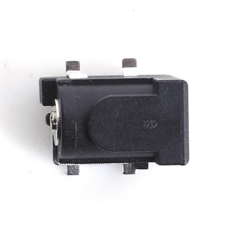 Conector De Cc Cable De Alimentación Cc, Conector De Toma De Corriente Dc005, Zócalo De 5,5x2,5mm, Redondo, Aguja, Color Negro,