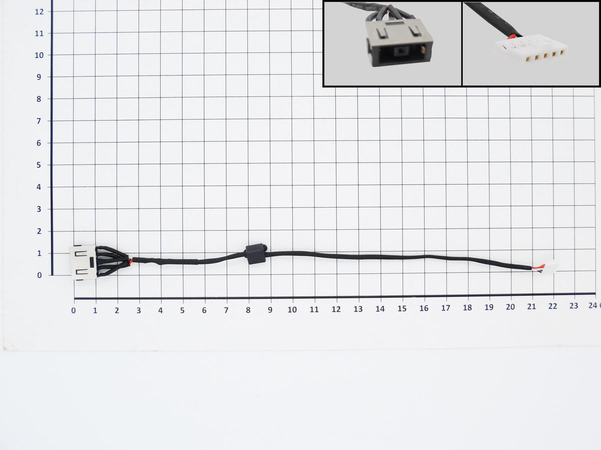 Conector Dc Jack Con Cable Para Portátil Lenovo G50-70 G50-80 G50-85 Z50-70 22.3Cm
