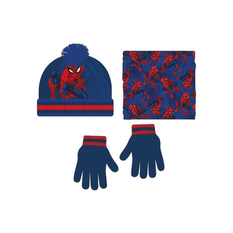 Conjunto 3 Piezas Snood Spiderman Talla U