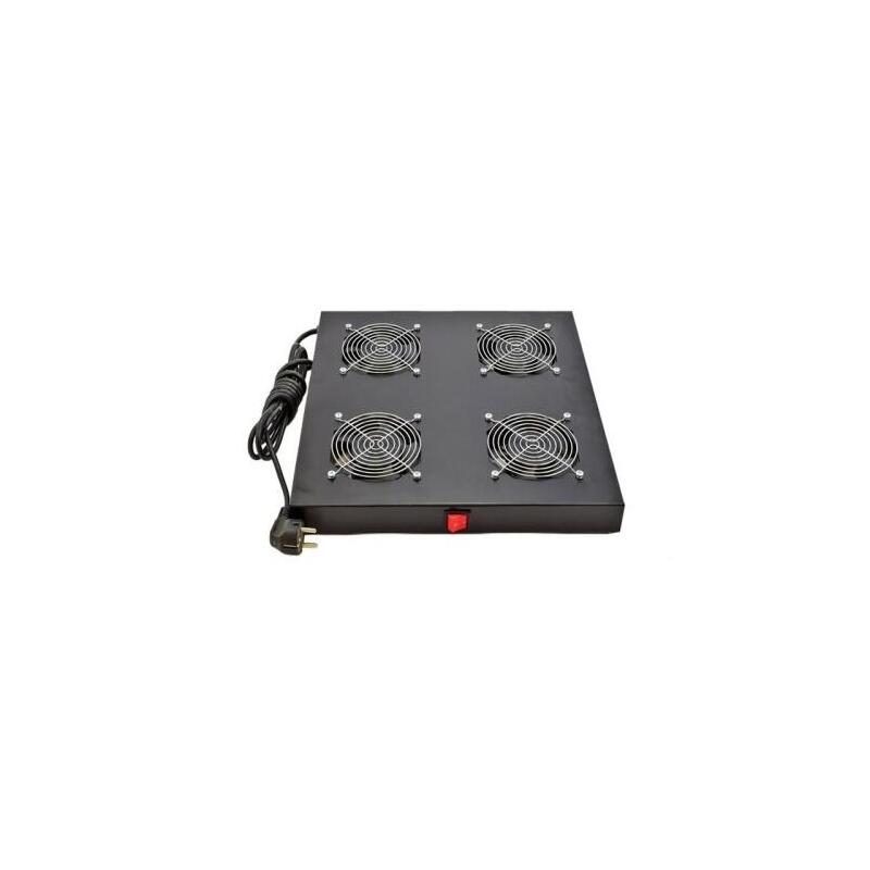 Conjunto De Ventilación Con Ventiladores 1u, Para Uso En Armarios Rack.