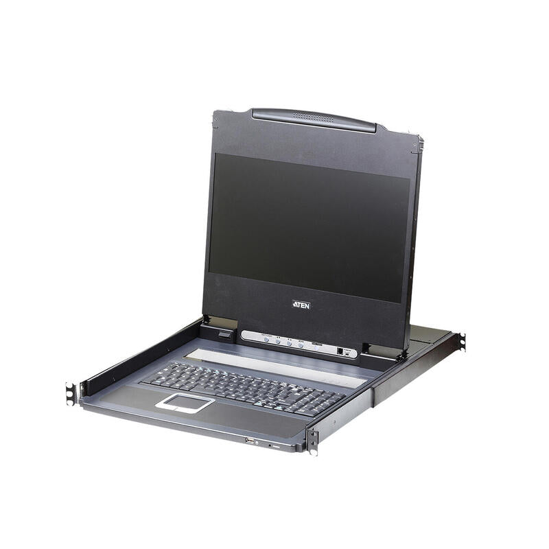 Consola Lcd Single Rail (Hdmi / Dvi / Vga, Usb) Tecl Castellano : Pantalla Lcd De 17,3" Con Resolución Full Hd De 1920 X 1080