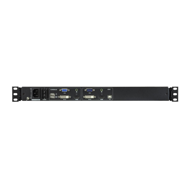 Consola Lcd Single Rail (Hdmi / Dvi / Vga, Usb) Tecl Castellano : Pantalla Lcd De 17,3" Con Resolución Full Hd De 1920 X 1080