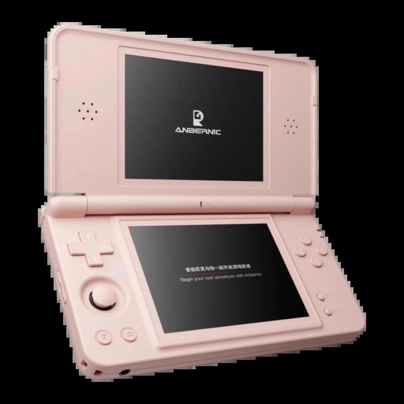 Consola Portátil Anbernic Rg Ds Plus 1gb/16gb Rosa Dual Ips 4,3 Pulgadas