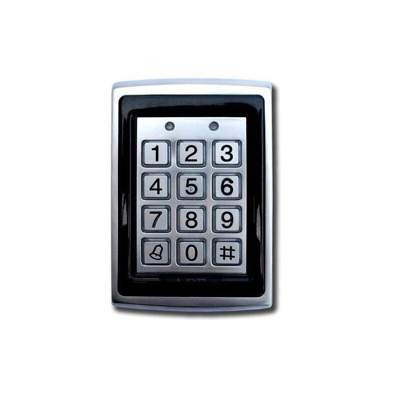 Control De Accesos Antivandálico Para Exterior. Código + Tarjeta Proximidad 125 Khz