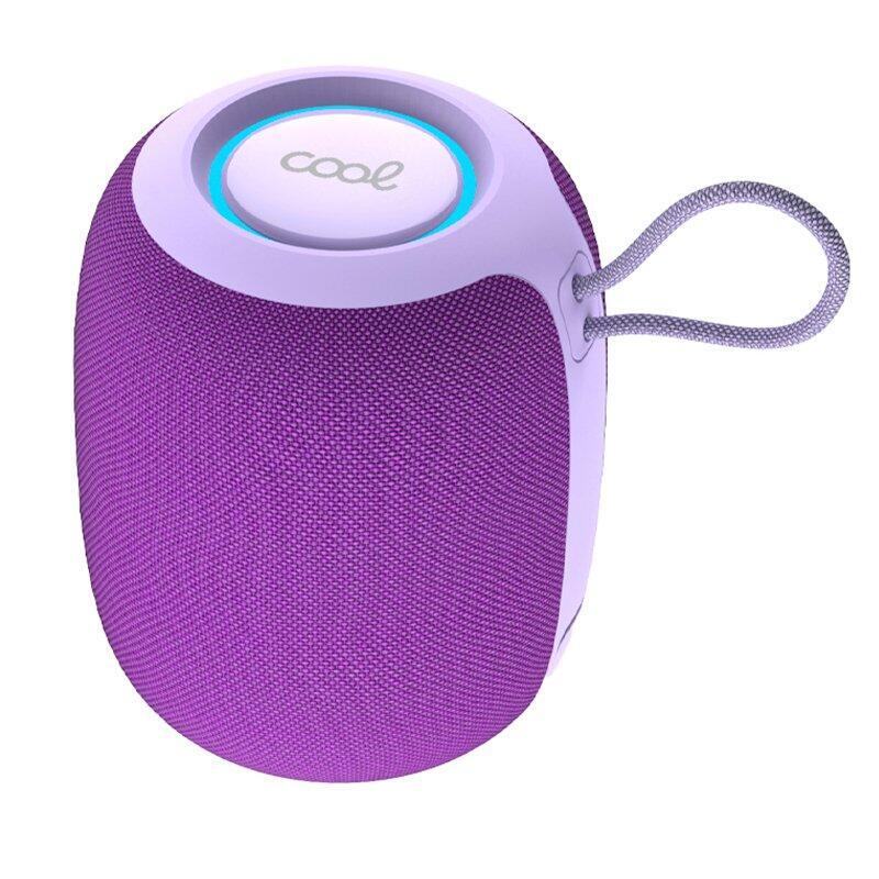 Cool Altavoz Bluetooth Msica 6w Cord Tws Violeta