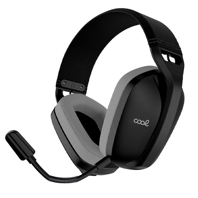 Cool Auriculares Stereo Pc / Ps4 / Ps5 Negro (3 En 1: Wireless / Bluetooth / Jack) Newton