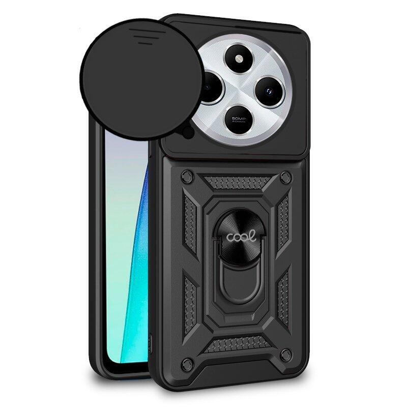 Cool Carcasa Xiaomi Redmi 14c / Poco C75 Hard Ring Negro