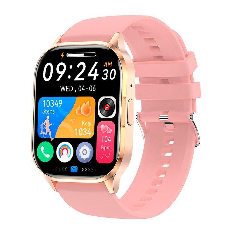 Cool Smartwatch Delta Silicona Rosa (Amoled, Llamadas, Salud, Deporte)
