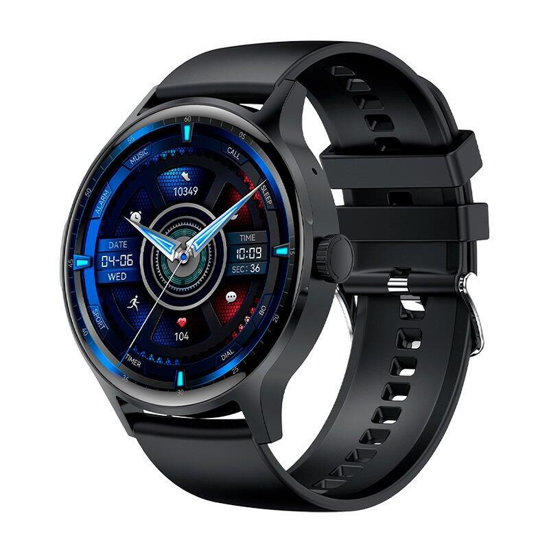 Cool Smartwatch Iris Silicona Negro (Amoled, Llamadas, Salud, Deporte)