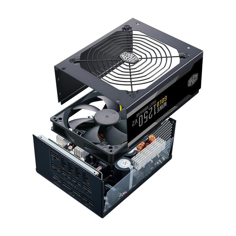Cooler Master Mwe Gold 1250w, Fuente De Alimentación Mpe-C501-Afcag-3eu
