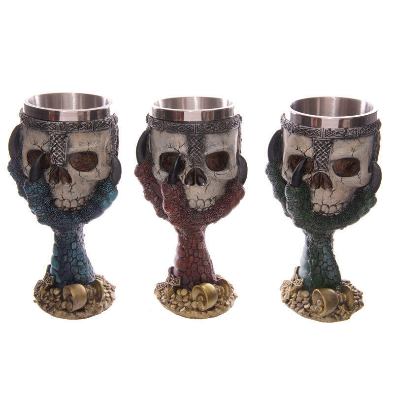Copa Calavera Y Garra De Dragon Surtido