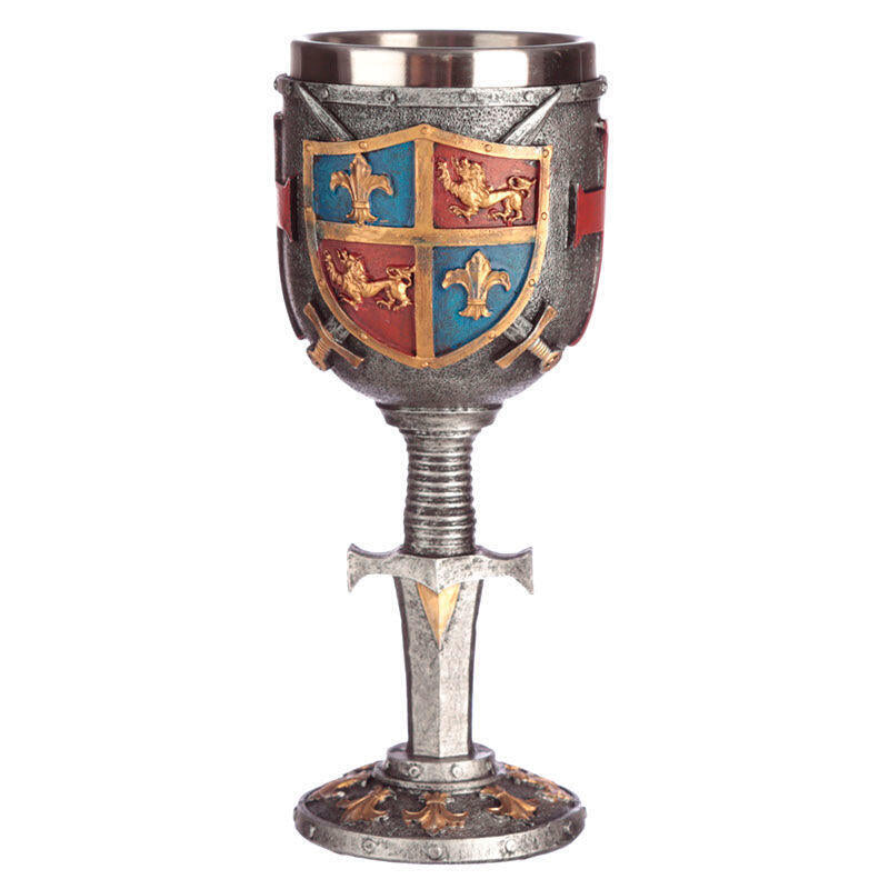 Copa Escudo Y Espada Medieval