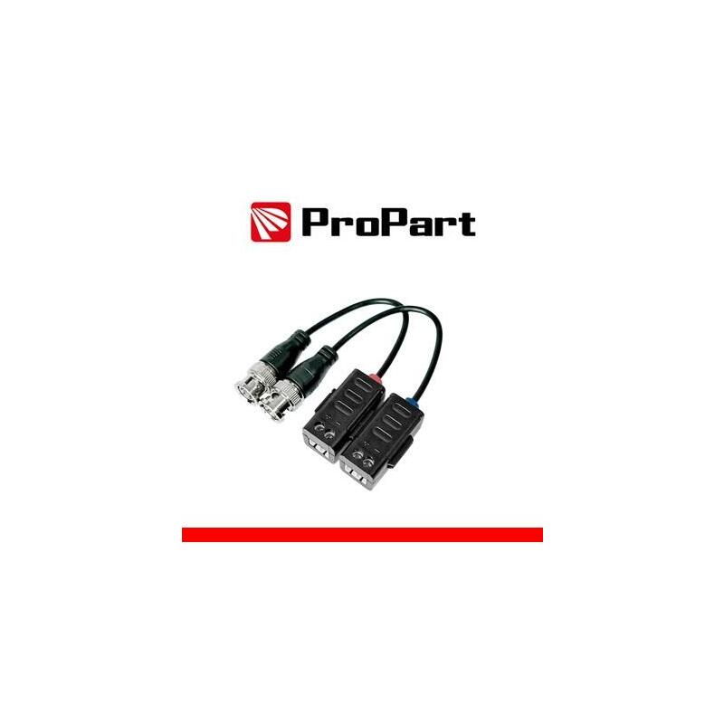 Coppia Balun Video Hd Passivo Ad 1 Canale, Terminale A Vite