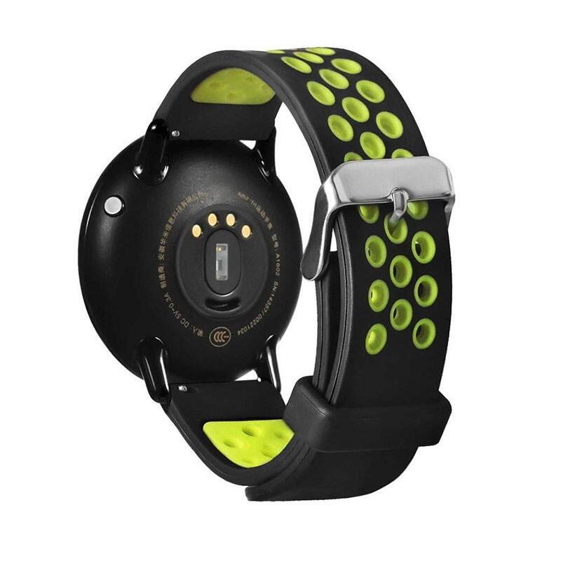 Correa Universal Hebilla 22mm Para Smartwatch Xiaomi/Amazfit/Samsung/Huawei/Realme/Ticwatch (Verde)