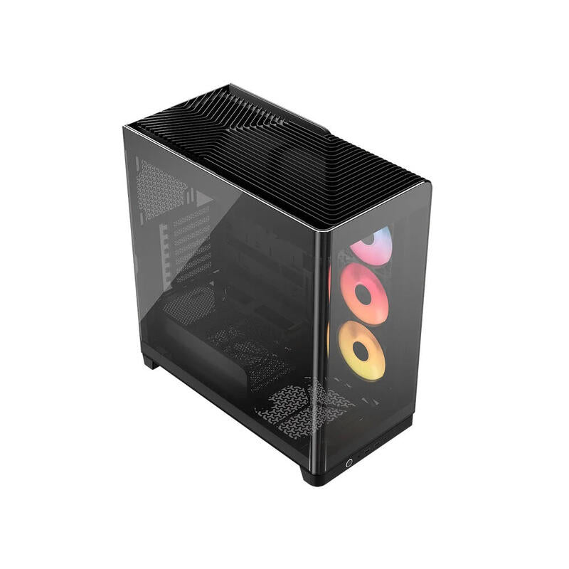 Corsair Geh Midi 4500x Lx Rgb Tempered Glass Negro