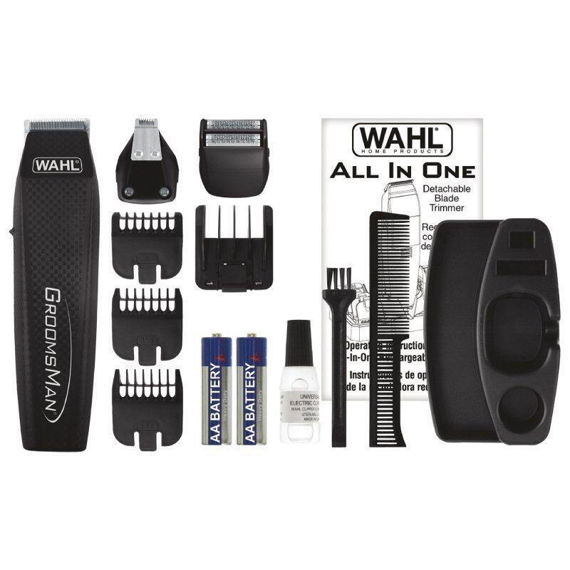 Cortabarbas Wahl Groomsman All In 5537-3016 A Pilas 11 Accesorios