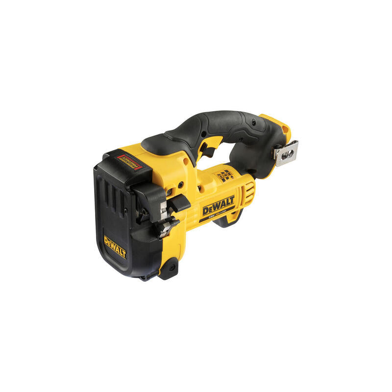 Cortador Dewalt De Barra De Hilo Inalámbrico Dcs350nt, 18 Voltios, Tijeras Eléctricas Amarillo/Negro, Sin Batería Ni Cargador, Con Cabezal De Corte Cuádruple, En T Stak-Box Ii Dcs350nt-Xj