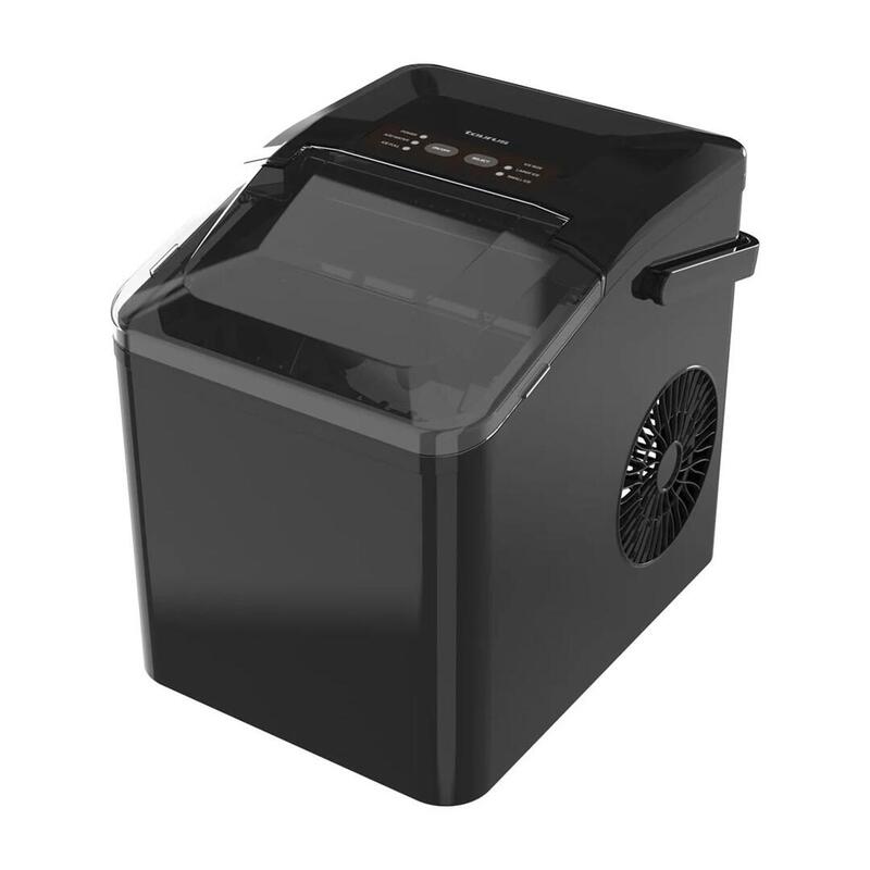 Máquina De Hacer Hielo Taurus 12kg/24h Hielos En 6 Minutos 2 Tamaños: Grandes/Pequeños Supersilenciosa Función Autolimpieza Ventana De Control Portátil: Asa De Transporte