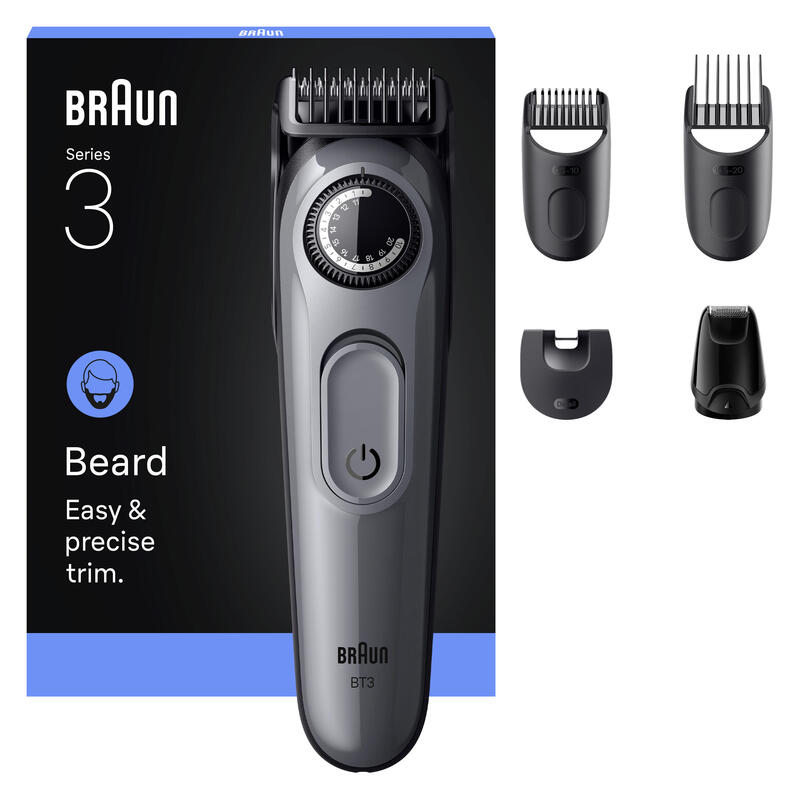 Cortapelo Braun Beard Trimmer Bt3560 Msgrey
