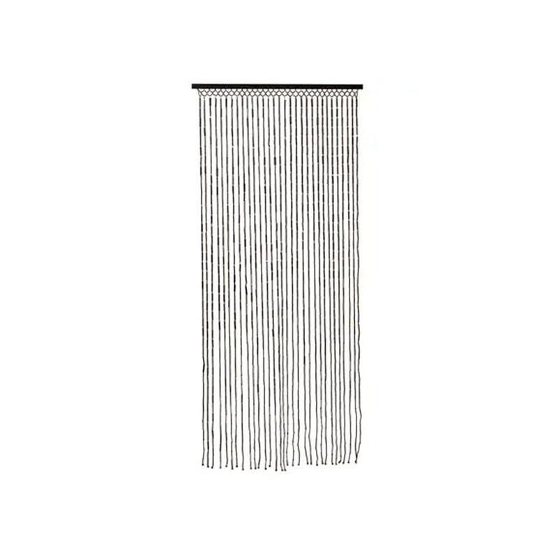 Cortina De Bambú, Color Marrón Oscuro, Para Puerta, 90 X 200 Cm
