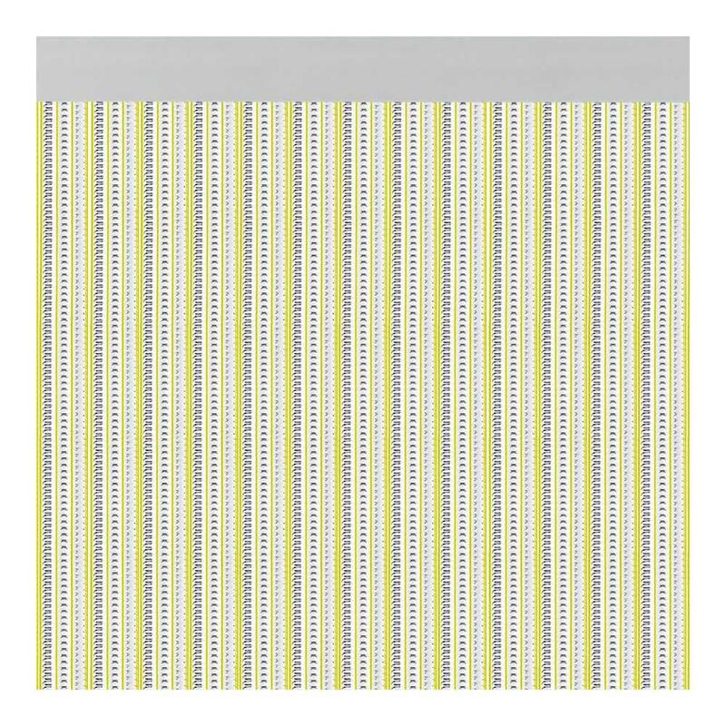 Cortina Puerta Brescia Color Amarillo 90x210cm M63166 Acudam