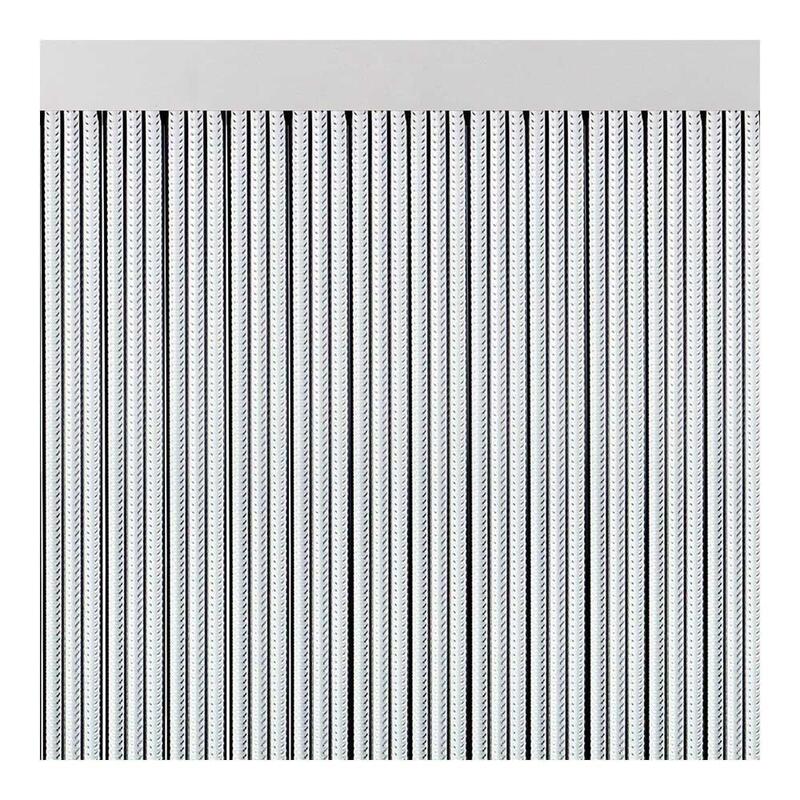 Cortina Puerta Cinta S-350 Color Negra 90x210cm A01460 Acudam