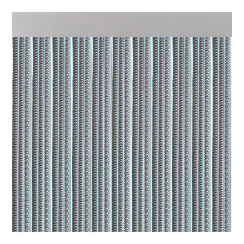 Cortina Puerta Lisboa Color Gris 90x210cm M63581 Acudam