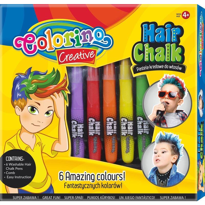 Crayons For Coloring Hair Colorino Creative For Boys 6 Colors