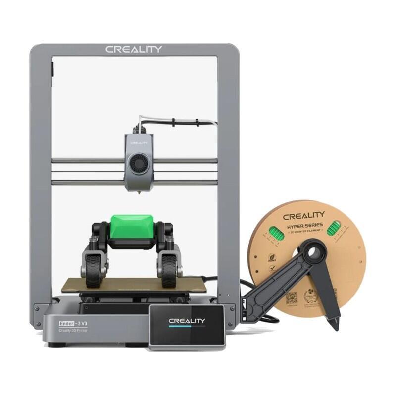 Creality Ender 3 V3 - Alta Velocidad 600mm/S, Impresora 3d Fdm Tamaño De Impresión 220x220x250mm, Enfriamiento Rápido Negro