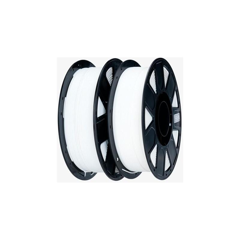 Creality Ender-Pla Filament Value Pack Blanco, 3d-Filament (2 Kg, 1,75 Mm, Auf 2 Rollen) 3301010347