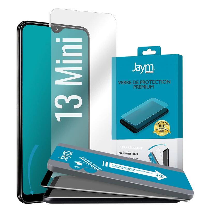 Cristal Templado Premium 2.5d Con Aplicador Para Apple Iphone 13 Mini - Jaym® **