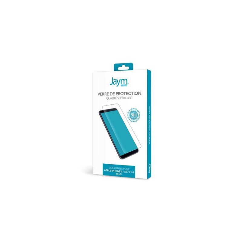 Cristal Templado Premium Asahi 2.5d Para Apple Iphone 6+ / 6s+ / 7+ / 8+ Jaym® **