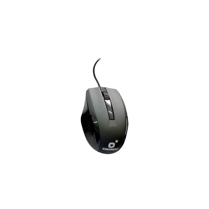 Cromad X53 Raton Usb 2.0 - 3 Botones - Uso Ambidiestro - Cable De 1.50m