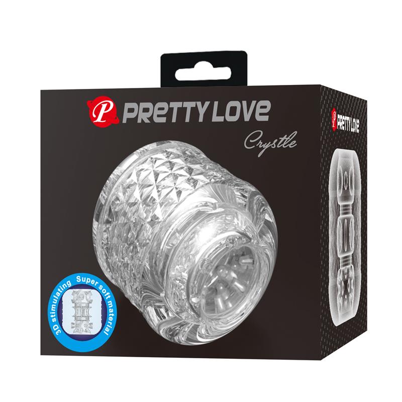 Crystle 3d Masturbador Doble Entrada