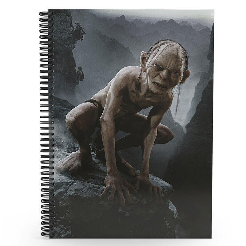 Cuaderno 3d Gollum El Seor De Los Anillos
