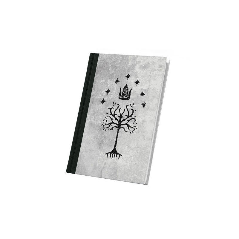 Cuaderno A5 Premium Arbol Blanco De Gondor El Seor De Los Anillos