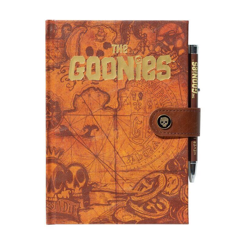 Cuaderno A5 Premium + Boligrafo Proyector Los Goonies