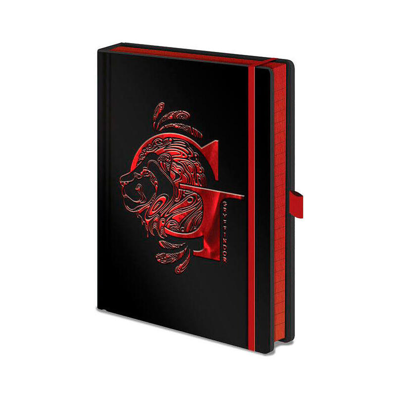 Cuaderno A5 Premium Gryffindor Harry Potter